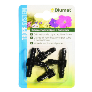 BLUMAT SET 2  T 8-8-8mm + 2 COTURI 8-3mm